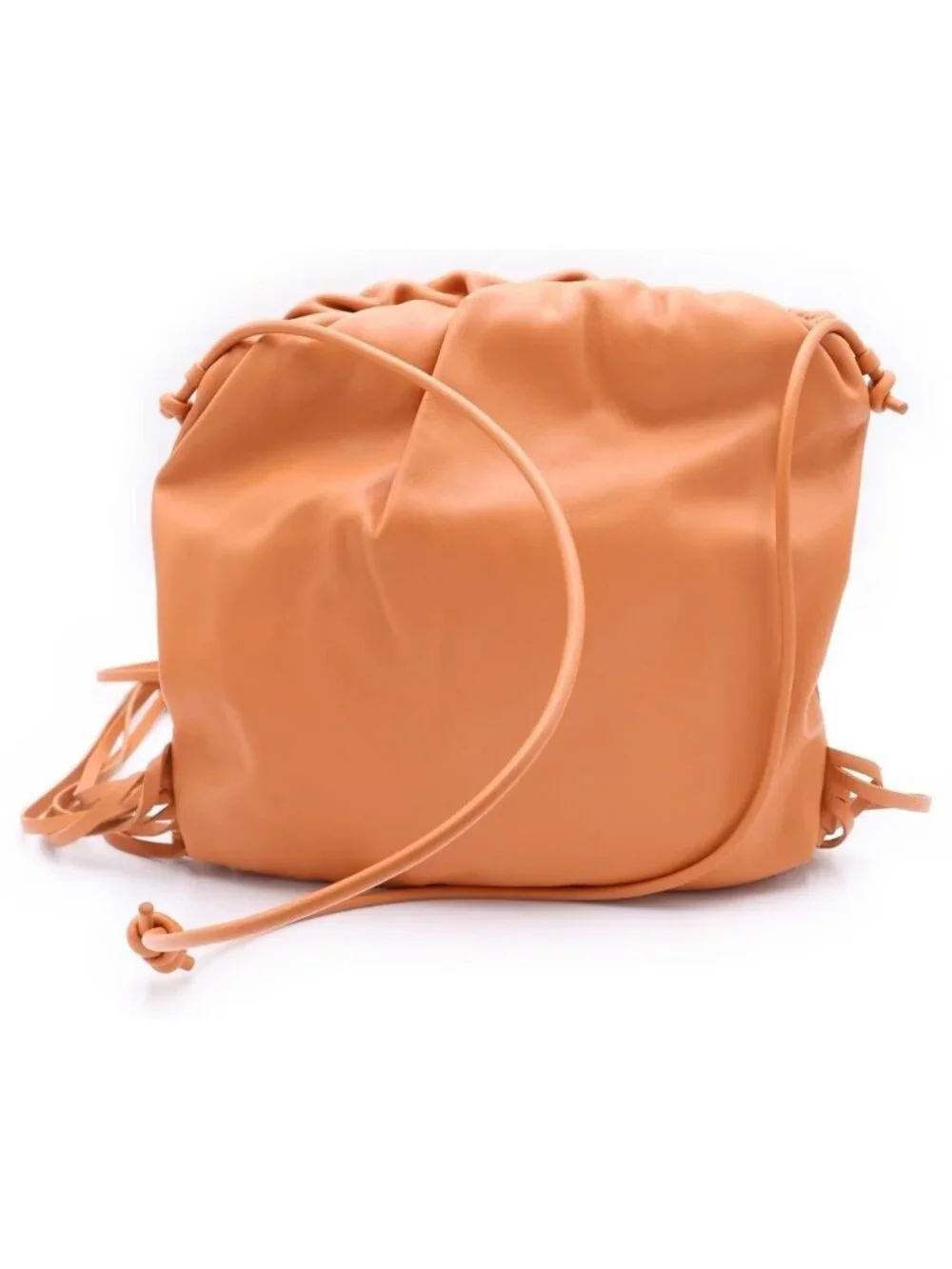 Bottega Veneta The Fringe Shoulder Leather Bag Brown